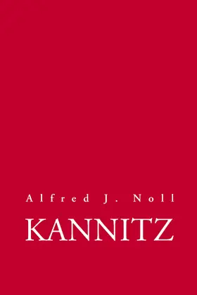 Noll |  Kannitz | eBook | Sack Fachmedien