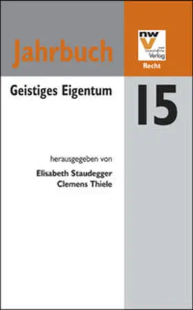 Staudegger / Thiele |  Geistiges Eigentum | Buch |  Sack Fachmedien