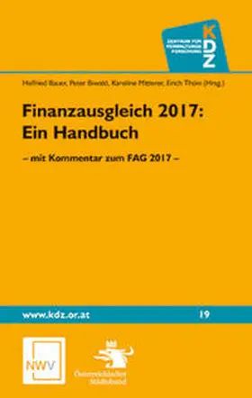 Thöni / Bauer / Biwald |  Finanzausgleich 2017 | Buch |  Sack Fachmedien