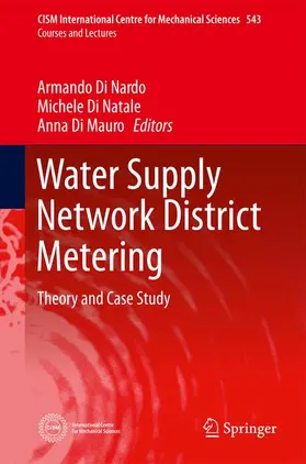 Di Nardo / Di Natale / Di Mauro |  Water Supply Network District Metering | Buch |  Sack Fachmedien