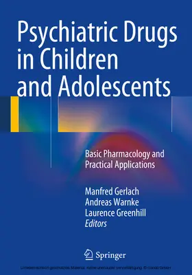 Gerlach / Warnke / Greenhill |  Psychiatric Drugs in Children and Adolescents | eBook | Sack Fachmedien