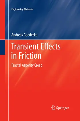 Goedecke |  Transient Effects in Friction | Buch |  Sack Fachmedien