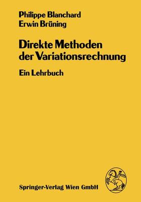 Brüning / Blanchard |  Direkte Methoden der Variationsrechnung | Buch |  Sack Fachmedien