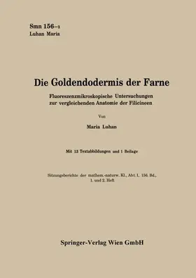 Luhan |  Die Goldendodermis der Farne | Buch |  Sack Fachmedien