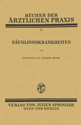 Reuß |  Säuglingskrankheiten | Buch |  Sack Fachmedien