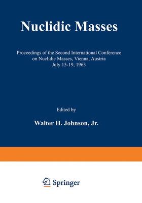 Johnson |  Nuclidic Masses | Buch |  Sack Fachmedien