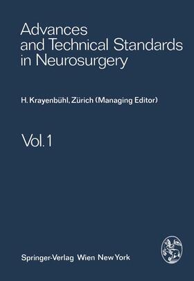 Krayenbühl / Brihaye / Loew |  Advances and Technical Standards in Neurosurgery | Buch |  Sack Fachmedien