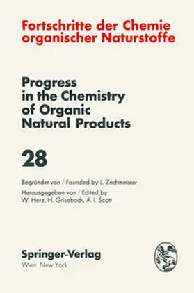  Fortschritte der Chemie Organischer Naturstoffe / Progress in the Chemistry of Organic Natural Products | eBook | Sack Fachmedien