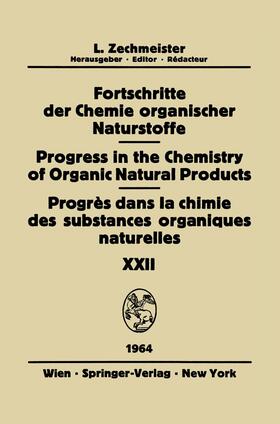  Fortschritte der Chemie Organischer Naturstoffe / Progress in the Chemistry of Organic Natural Products / Progrès dans la Chimie des Substances Organiques Naturelles | Buch |  Sack Fachmedien