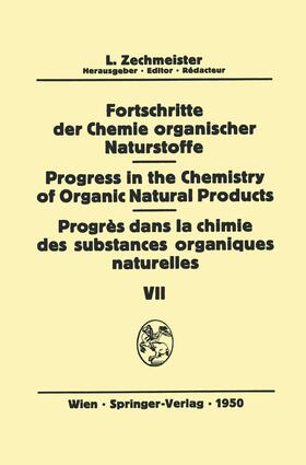  Fortschritte der Chemie organischer Naturstoffe/Progress in the Chemistry of Organic Natural Products/Progrès dans la Chimie des Substances Organiques Naturelles | Buch |  Sack Fachmedien