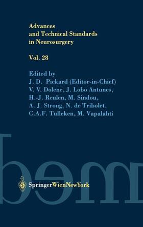 Pickard |  Advances and Technical Standards in Neurosurgery | Buch |  Sack Fachmedien