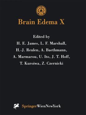 James / Marshall / Reulen |  Brain Edema X | Buch |  Sack Fachmedien