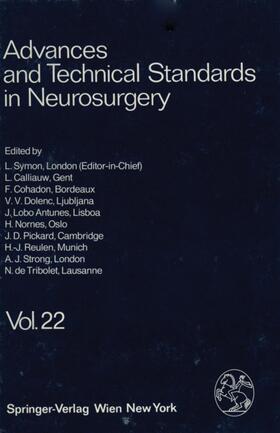 Symon / Antunes / Calliauw |  Advances and Technical Standards in Neurosurgery | Buch |  Sack Fachmedien