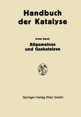 Schwab |  Allgemeines und Gaskatalyse | Buch |  Sack Fachmedien