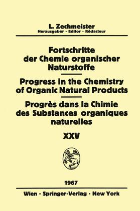 Ashurst / Vivar / Bohlmann |  Progress in the Chemistry of Organic Natural Products / Fortschritte der Chemie Organischer Naturstoffe / Progrès dans la Chimie des Substances Organiques Naturelles | Buch |  Sack Fachmedien