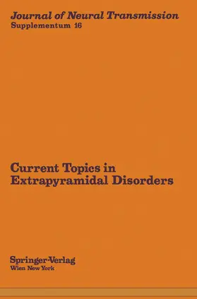 Carlsson / Riederer / Jellinger |  Current Topics in Extrapyramidal Disorders | Buch |  Sack Fachmedien