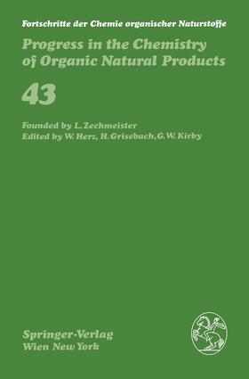  Fortschritte der Chemie organischer Naturstoffe / Progress in the Chemistry of Organic Natural Products | Buch |  Sack Fachmedien