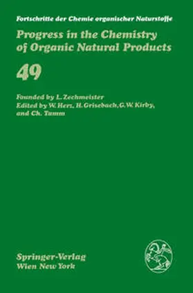  Fortschritte der Chemie organischer Naturstoffe / Progress in the Chemistry of Organic Natural Products | eBook | Sack Fachmedien