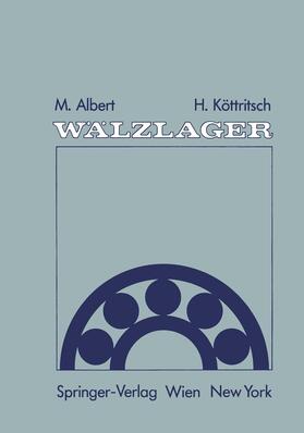 Köttritsch / Albert |  Wälzlager | Buch |  Sack Fachmedien