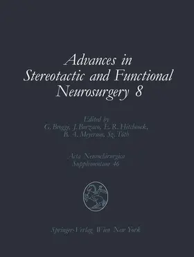 Broggi / Burzaco / Toth |  Advances in Stereotactic and Functional Neurosurgery 8 | Buch |  Sack Fachmedien