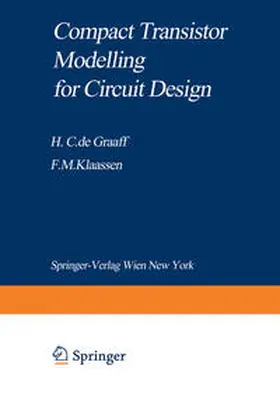 Graaff / Klaassen |  Compact Transistor Modelling for Circuit Design | eBook | Sack Fachmedien