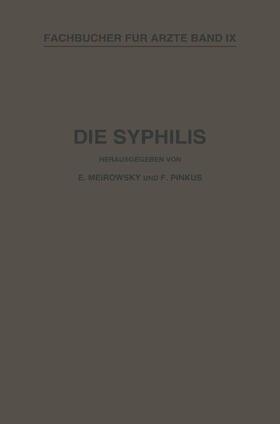 Wassermann / Pinkus / Meirowsky |  Die Syphilis | Buch |  Sack Fachmedien