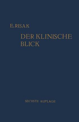 Risak |  Der Klinische Blick | Buch |  Sack Fachmedien