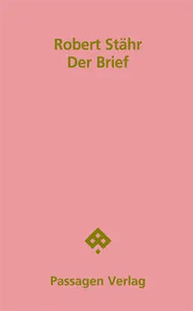 Stähr |  Der Brief | Buch |  Sack Fachmedien