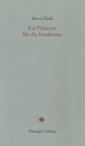 Zizek / Žižek / Engelmann |  Ein Plädoyer für die Intoleranz | Buch |  Sack Fachmedien