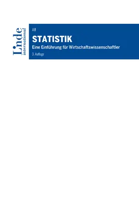 Alt |  Statistik | eBook | Sack Fachmedien