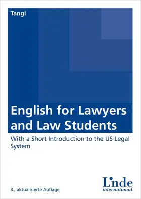 Tangl |  English for Lawyers and Law Students | Buch |  Sack Fachmedien