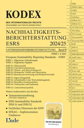 Gedlicka / Bakel-Auer / Strakova |  KODEX Nachhaltigkeitsberichterstattung - ESRS | Buch |  Sack Fachmedien