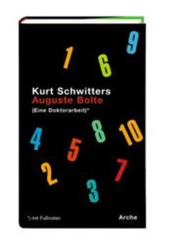 Schwitters |  Auguste Bolte | Buch |  Sack Fachmedien