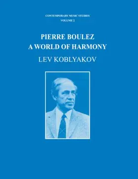 Koblyakov |  Pierre Boulez | Buch |  Sack Fachmedien