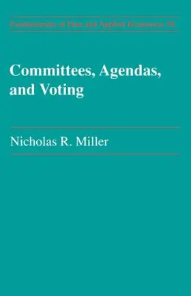 Miller |  Committees Agendas & Voting | Buch |  Sack Fachmedien