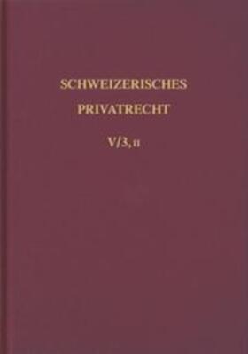 Meier-Hayoz |  Bd. V/3, II: Sachenrecht. Das Grundbuch 2. Abt. | Buch |  Sack Fachmedien