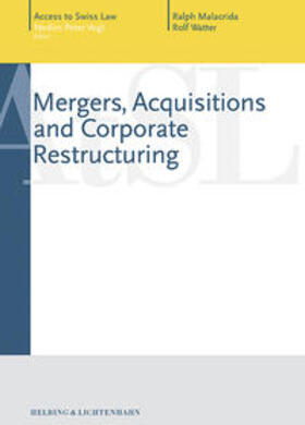 Malacrida / Watter |  Mergers, Acquisitions and Corporate Restructuring | Buch |  Sack Fachmedien