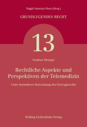 Metzger |  Rechtliche Aspekte und Perspektiven der Telemedizin | Buch |  Sack Fachmedien