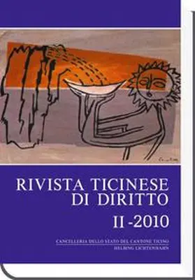 Borghi |  Rivista ticinese di diritto | Buch |  Sack Fachmedien