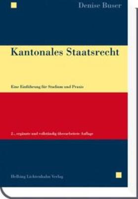 Buser |  Kantonales Staatsrecht | Buch |  Sack Fachmedien