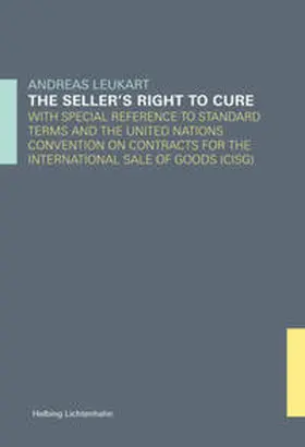 Leukart |  The seller's right to cure | Buch |  Sack Fachmedien