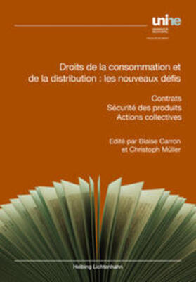 Carron / Müller |  Droits de la consommation et de la distribution: les nouveaux défis | Buch |  Sack Fachmedien