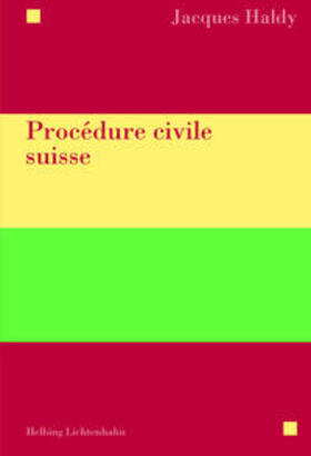 Haldy |  Procédure civile suisse | Buch |  Sack Fachmedien