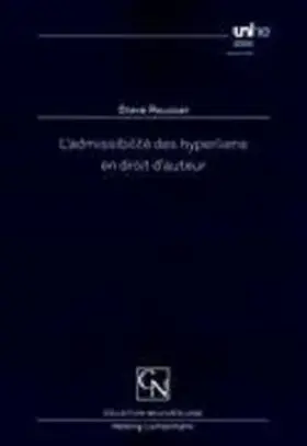 Reusser |  L'admissibilité des hyperliens en droit d'auteur | Buch |  Sack Fachmedien