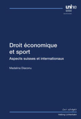 Diaconu |  Droit économique et sport | Buch |  Sack Fachmedien