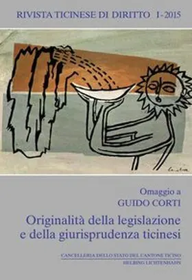 Borghi |  Rivista ticinese di diritto I-2015 | Buch |  Sack Fachmedien