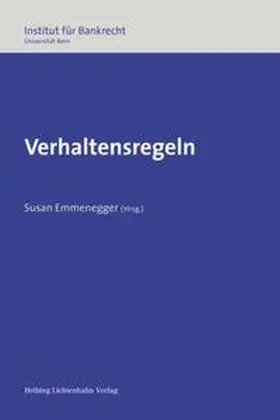 Emmenegger |  Verhaltensregeln | Buch |  Sack Fachmedien