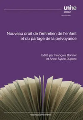 Bohnet / Dupont | Le nouveau droit de l'entretien de l'enfant et du partage de la prévoyance | Buch | 978-3-7190-3873-1 | sack.de