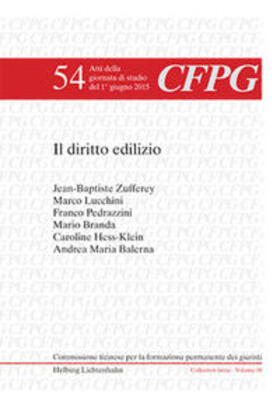 Lucchini / Campello |  Il diritto edilizio | Buch |  Sack Fachmedien