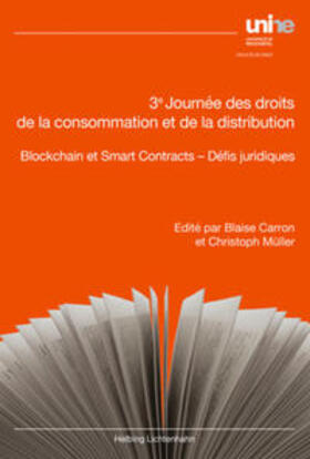 Carron / Hug / Müller | 3e Journée des droits de la consommation et de la distribution | Buch | 978-3-7190-4181-6 | sack.de